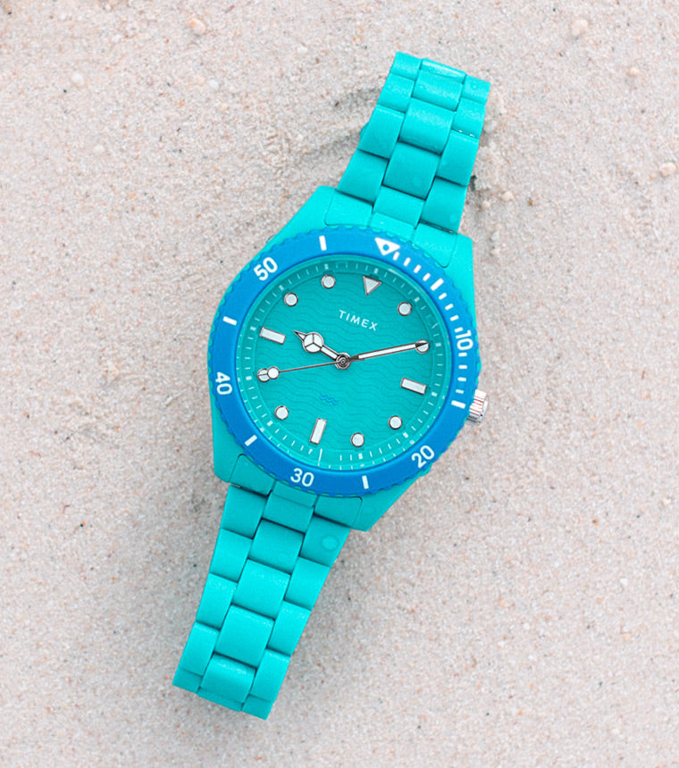 Timex Legacy #tide™ 37mm Recycled Plastic Bracelet Watch