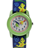 T72881 TIMEX TIME MACHINES® 29mm Green Gecko Elastic Fabric Kids Watch Primary Image