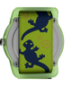 T72881 TIMEX TIME MACHINES® 29mm Green Gecko Elastic Fabric Kids Watch Caseback Image