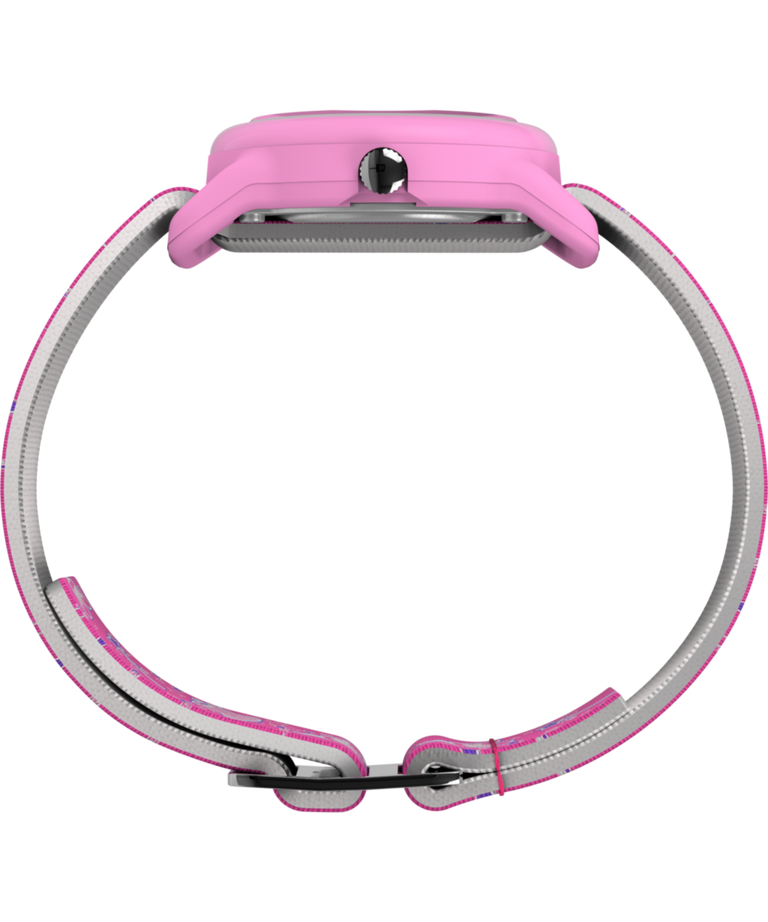 T7B151 TIMEX TIME MACHINES® 29mm Pink Ballerina Elastic Fabric Kids Watch Profile Image