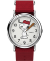 TW2R41400 Peanuts® x Timex Snoopy 38mm Fabric Strap Watch Primary Image