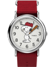 TW2R41400 Peanuts® x Timex Snoopy 38mm Fabric Strap Watch Primary Image