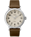 TW2T20100 Timex® Standard 40mm Leather Strap Watch Primary Image