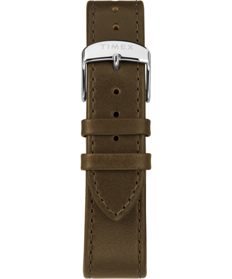 TW2T20100 Timex® Standard 40mm Leather Strap Watch Strap Image