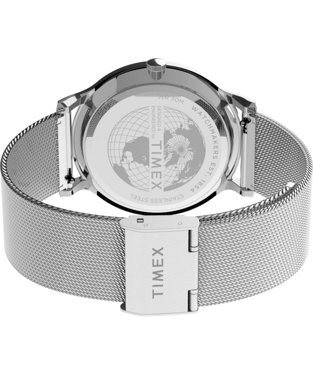 TW2T95400 Norway 40mm Stainless Steel Mesh Band Watch Caseback with Attachment Image