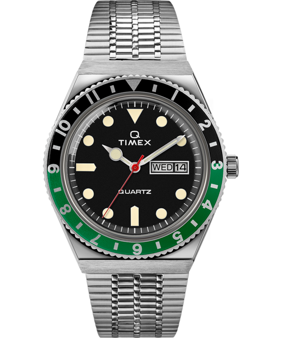 Q Timex Reissue 38mm Stainless Steel Bracelet Watch - TW2U60900 