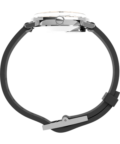 TW2U91200 Q Timex 1978 Reissue Date 35mm Leather Strap Watch Profile Image