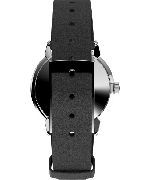 TW2U91200 Q Timex 1978 Reissue Date 35mm Leather Strap Watch Strap Image