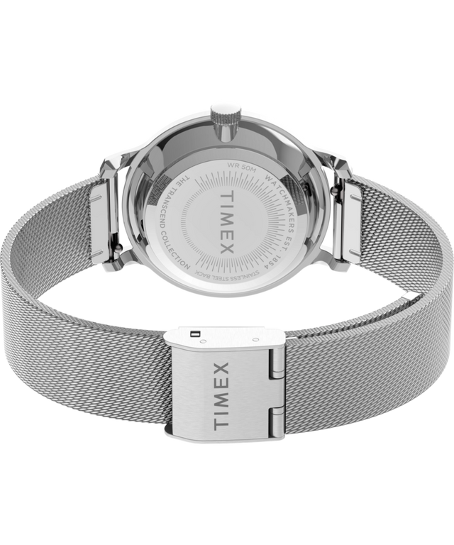 TW2U92900 Transcend™ 31mm Stainless Steel Mesh Band Watch Caseback with Attachment Image