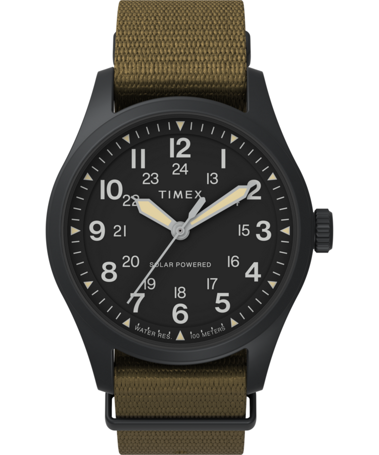 TW2V00400 Expedition® Field Post Solar 36mm Recycled Fabric Strap Watch Primary Image