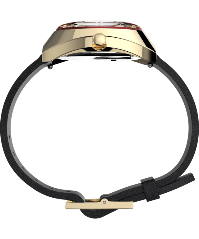 TW2V25400 Q Timex 1972 Reissue 39mm Leather Strap Watch Profile Image