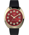 TW2V25400 Q Timex 1972 Reissue 39mm Leather Strap Watch Primary Image