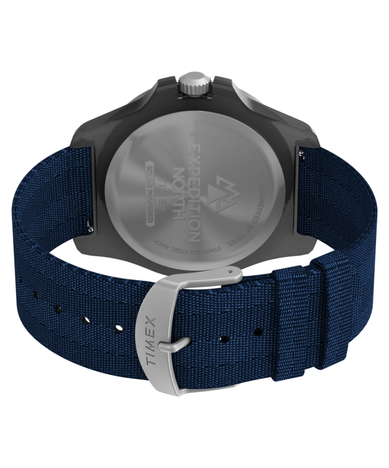 TW2V40300 Expedition Freedive Ocean 46mm Recycled Fabric Strap Watch Caseback with Attachment Image
