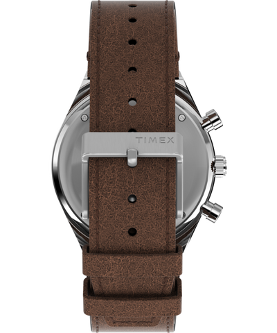 TW2V42800 Q Timex Chronograph 40mm Leather Strap Watch Strap Image