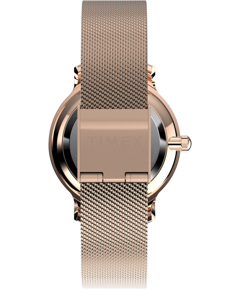 TW2V52800 Timex Transcend x BCRF 31mm Stainless Steel Bracelet Watch Strap Image