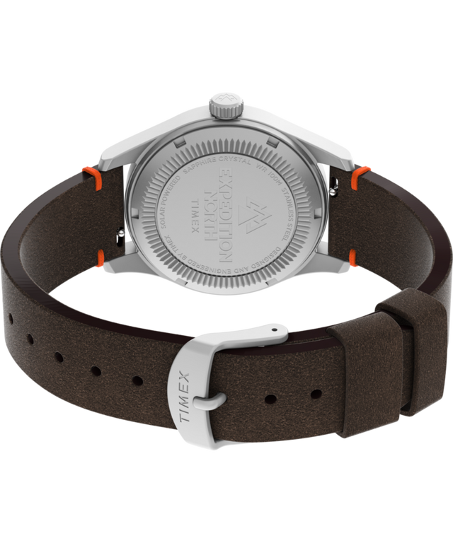 Expedition Field Solar 36mm Eco-Friendly Leather Strap Watch