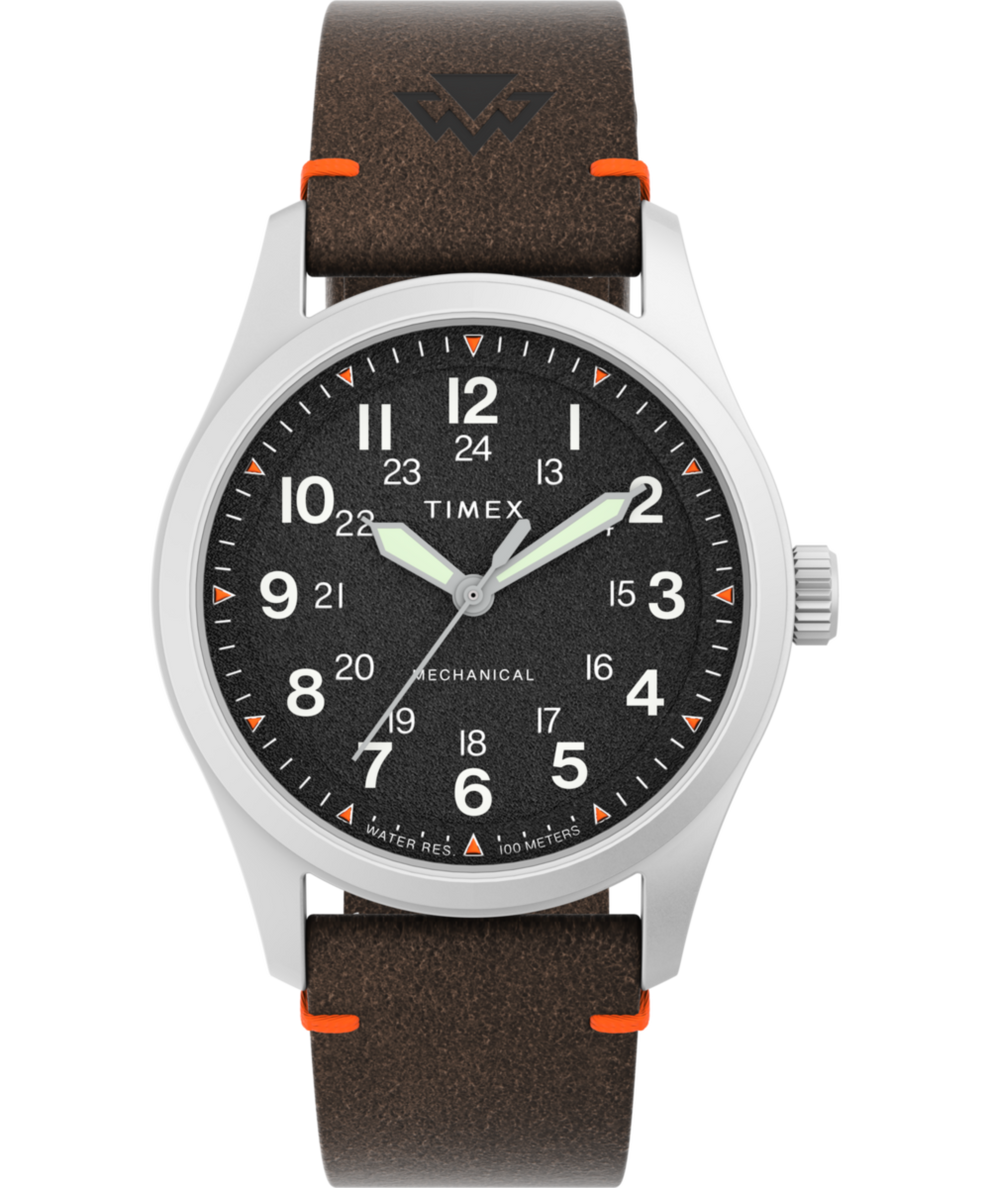 Expedition Field Mechanical 38mm Eco Friendly Leather Strap Watch TW2V64300 Timex EU