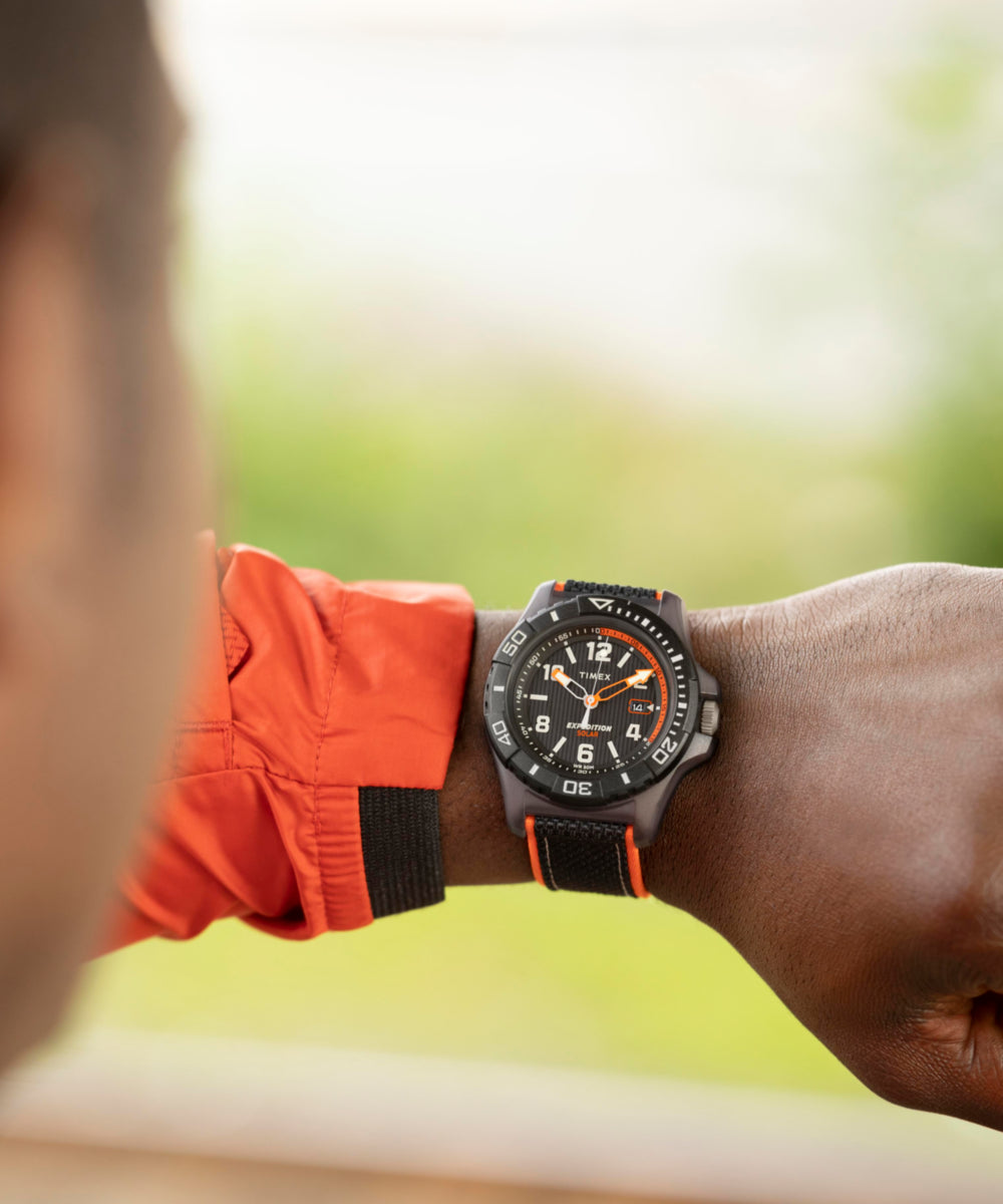 Expedition Freedive Ocean #tide Fabric Strap Watch - TW2V66100