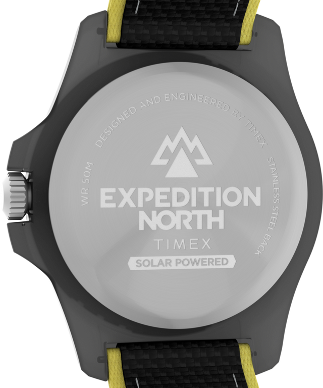 TW2V66200 Expedition Freedive Ocean #tide Fabric Strap Watch Caseback Image