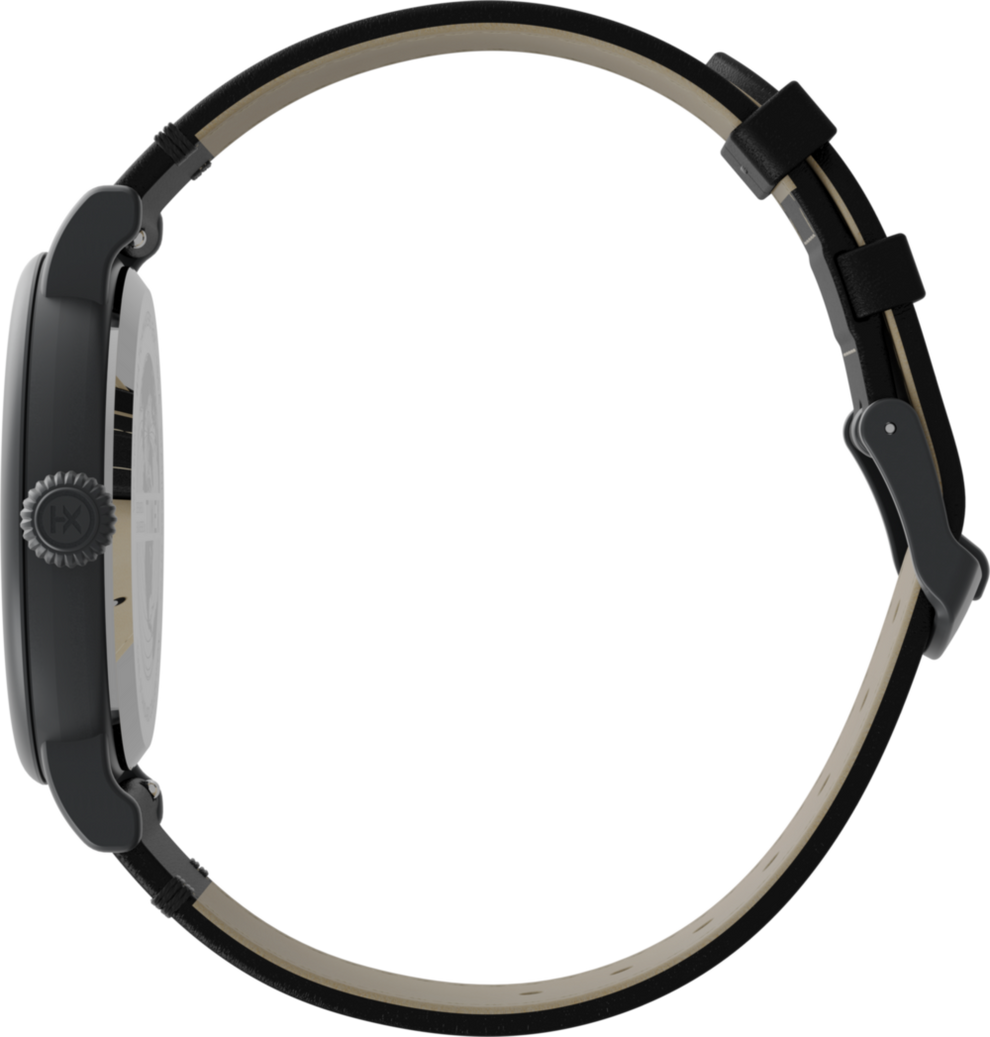 Timex Standard Dia de los Muertos 40mm Leather Strap Watch