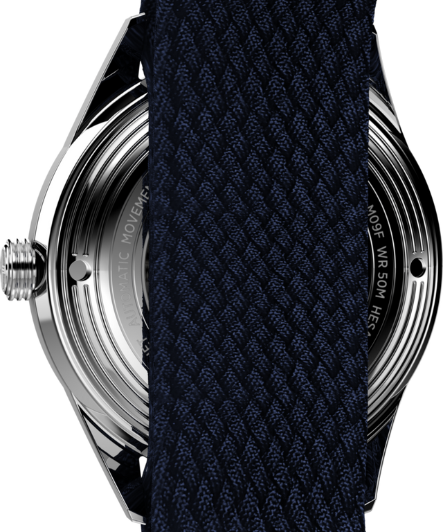 TW2V72300 Marlin® Jet Automatic 38mm Fabric Strap Watch Caseback Image