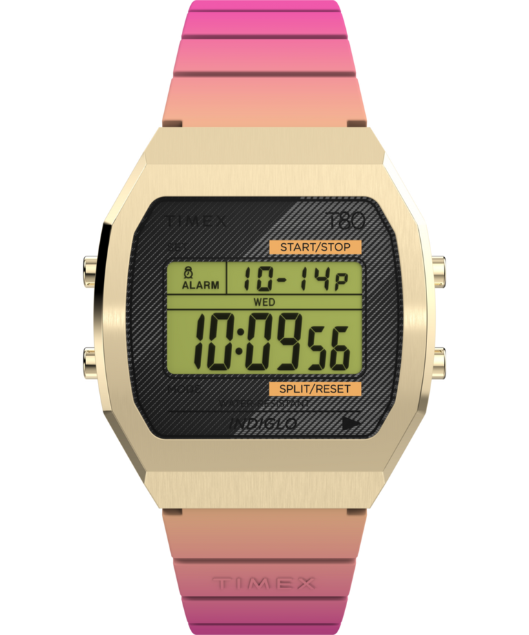 Timex T80 Steel 36mm Resin Strap Watch - TW2V74400 | Timex EU Timex T80 Steel 36mm Resin Strap Watch - TW2V74400 | Timex EU