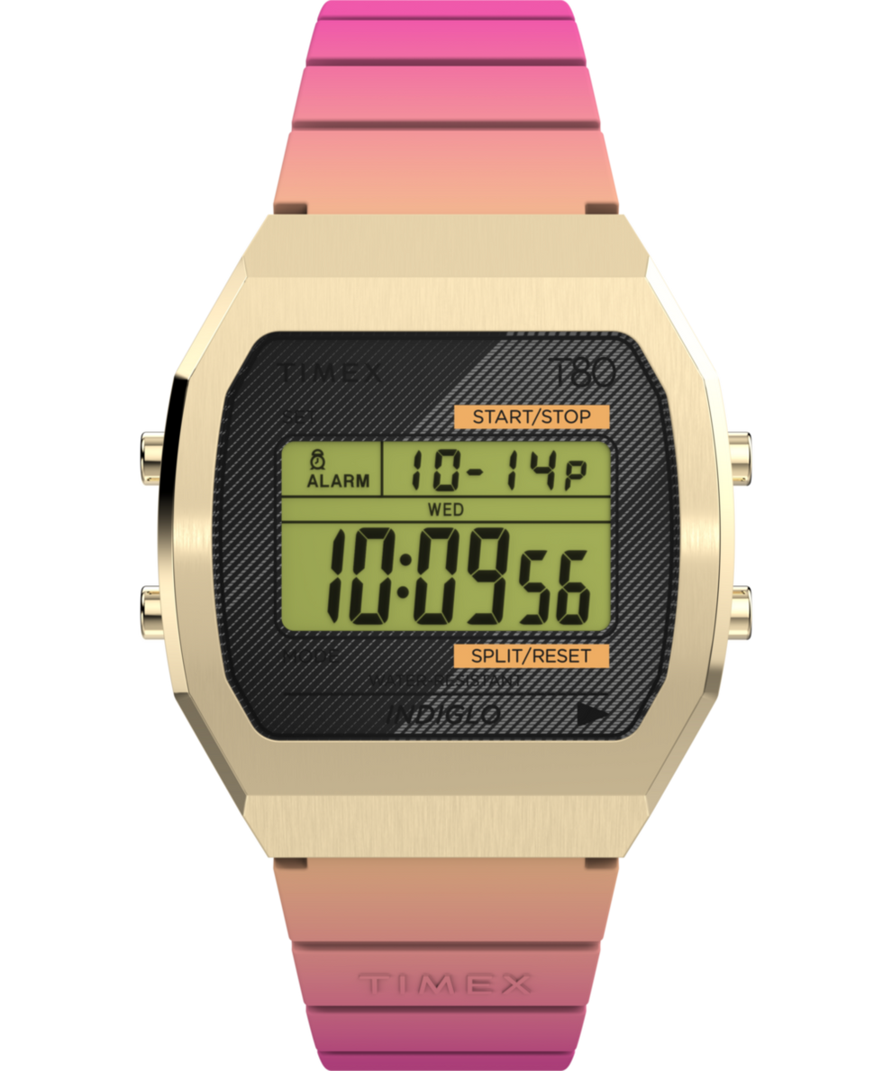 TW2V74400 Timex T80 Steel 36mm Resin Strap Watch Primary Image