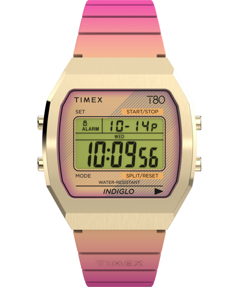 TW2V74400 Timex T80 Steel 36mm Resin Strap Watch Primary Image