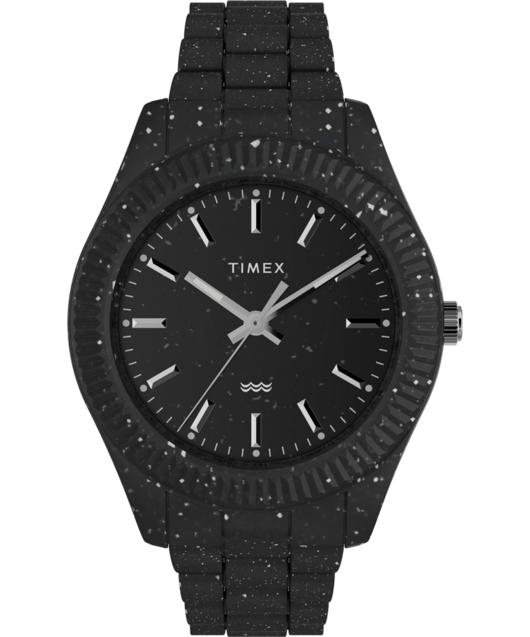 TW2V77000 Timex Legacy Ocean 42mm Recycled Plastic Bracelet Watch Primary Image