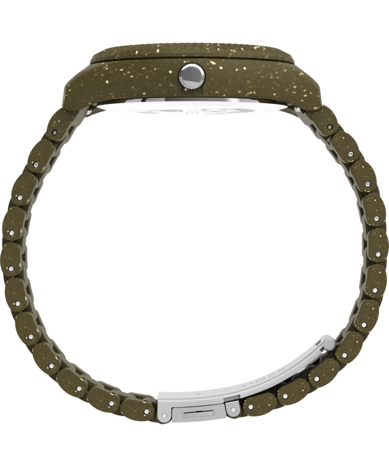 TW2V77100 Timex Legacy Ocean 42mm Recycled Plastic Bracelet Watch Profile Image