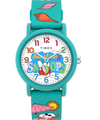 TW2V78500 Timex x Peanuts Just Beachy 36mm Silicone Strap Watch Primary Image