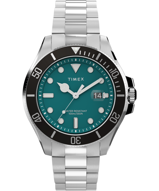 Harborside Coast 43mm Stainless Steel Bracelet Watch - TW2V91900 Harborside Coast 43mm Stainless Steel Bracelet Watch - TW2V91900