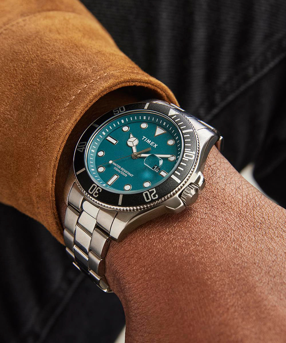 Harborside Coast 43mm Stainless Steel Bracelet Watch - TW2V91900