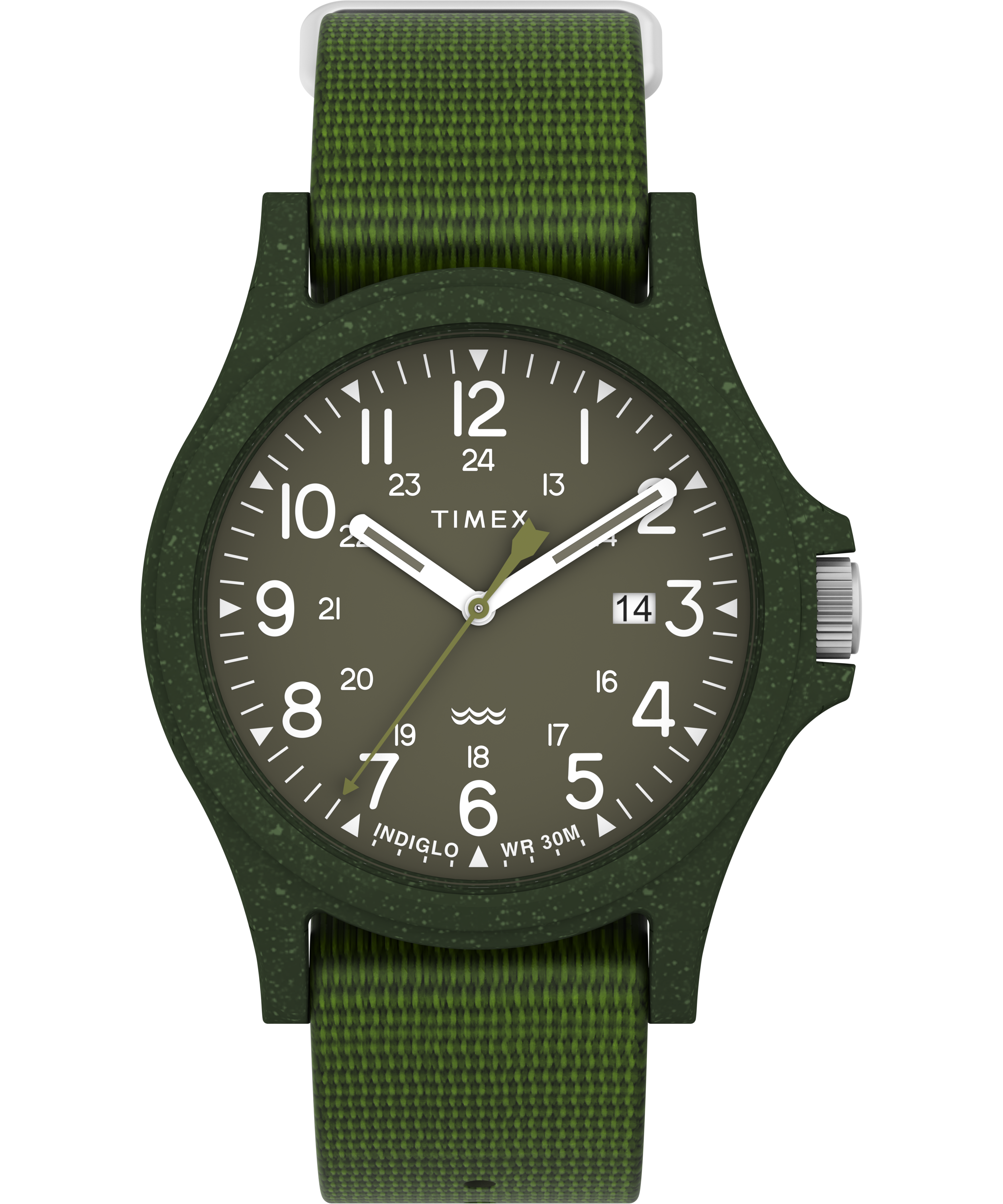 Timex Waterbury Legacy Green Watch TW2V18100