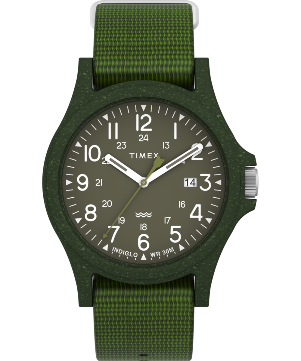 Reclaim Ocean 40mm Recycled Fabric Strap Watch