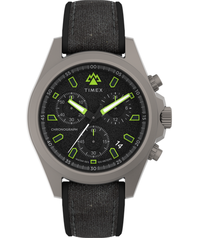 TW2V96300 Expedition Field Chrono 43mm Recycled Mixed Materials Strap Watch Primary Image