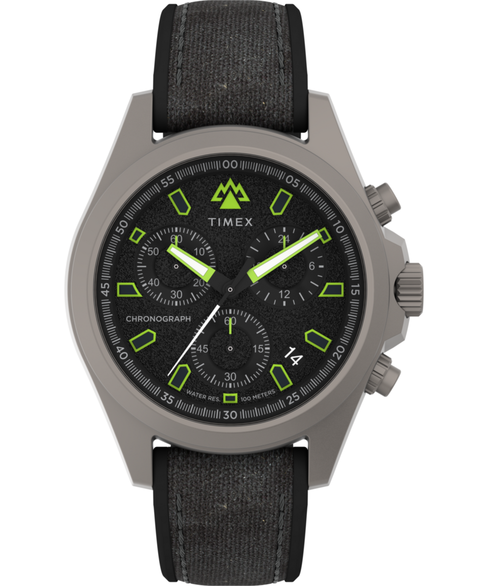 TW2V96300 Expedition Field Chrono 43mm Recycled Mixed Materials Strap Watch Primary Image