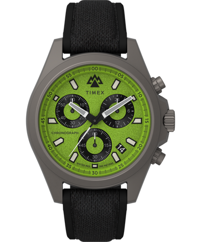 TW2V96400 Expedition Field Chrono 43mm Recycled Mixed Materials Strap Watch Primary Image