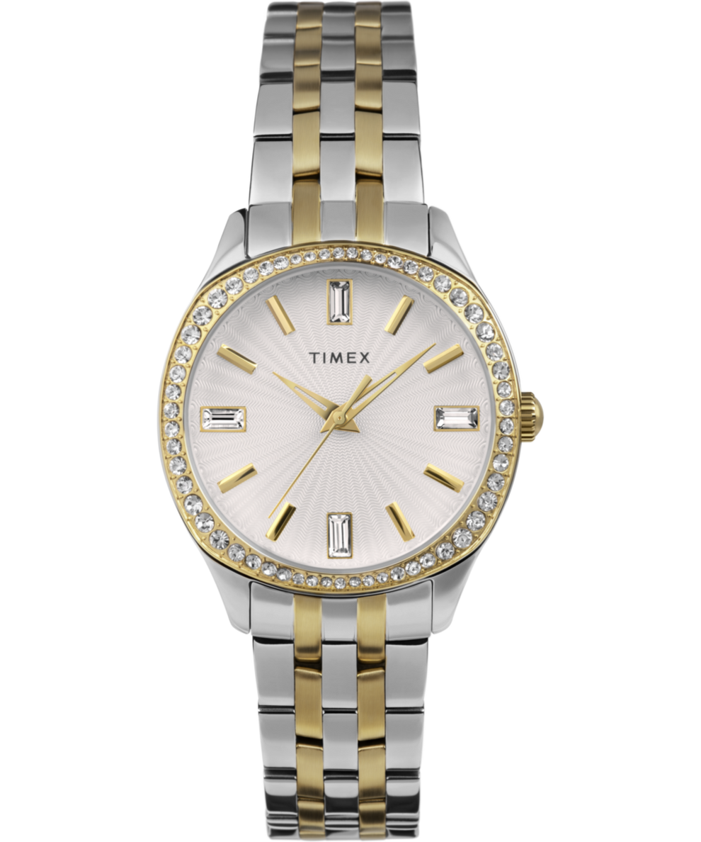 Timex silver discount watch