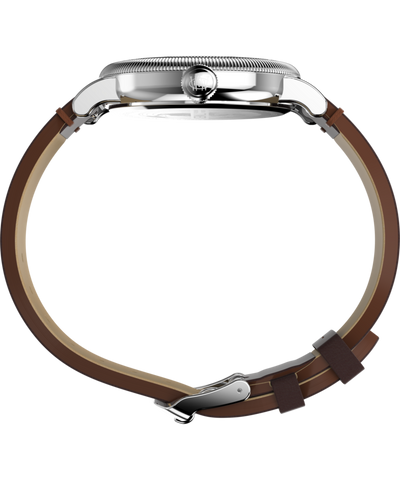 TW2W20300 Waterbury Standard Coin Edge 40mm Leather Strap Watch Profile Image