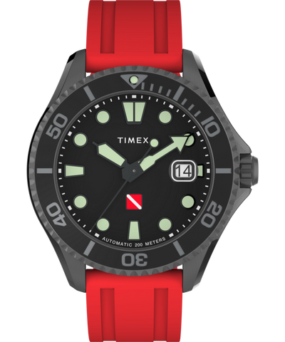 TW2W21000 Deepwater Tiburón Automatic 44mm Synthetic Rubber Strap Watch Primary Image