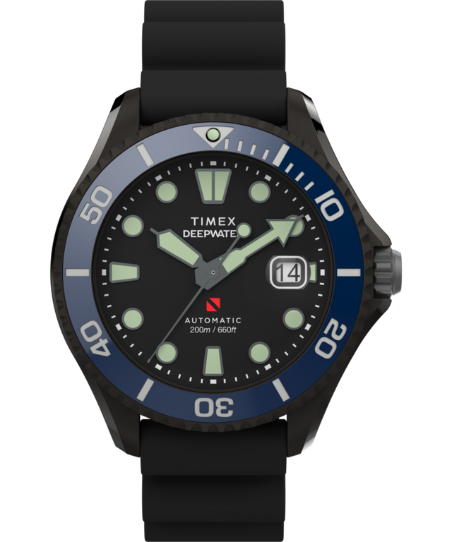 TW2W21100 Deepwater Tiburón Automatic 43mm Synthetic Rubber Strap Watch Primary Image