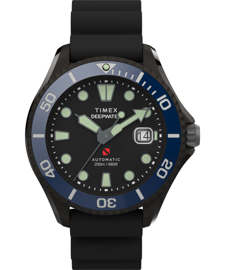 TW2W21100 Deepwater Tiburón Automatic 43mm Synthetic Rubber Strap Watch Primary Image