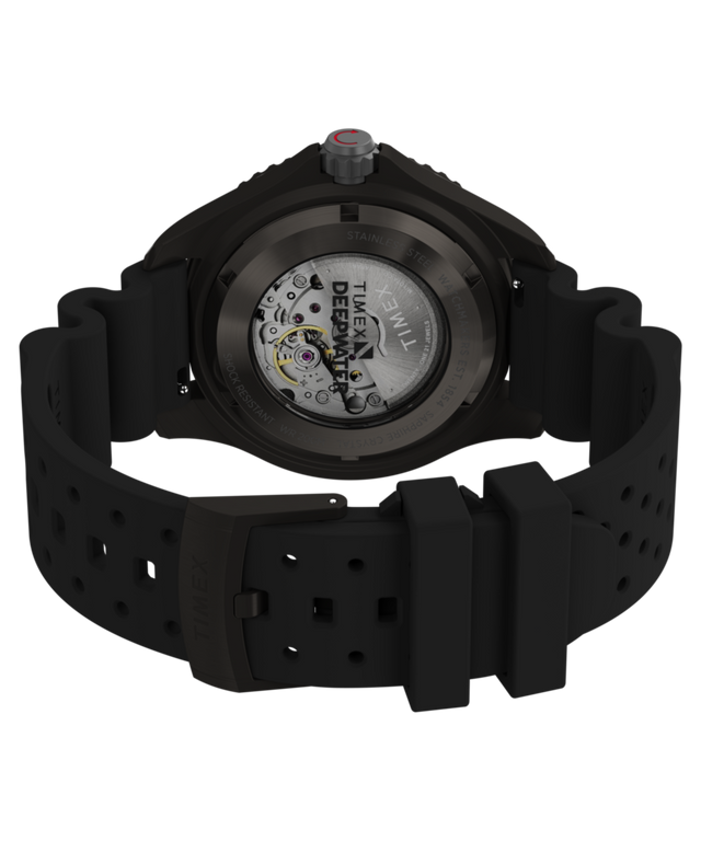 TW2W21100 Deepwater Tiburón Automatic 43mm Synthetic Rubber Strap Watch Caseback with Attachment Image