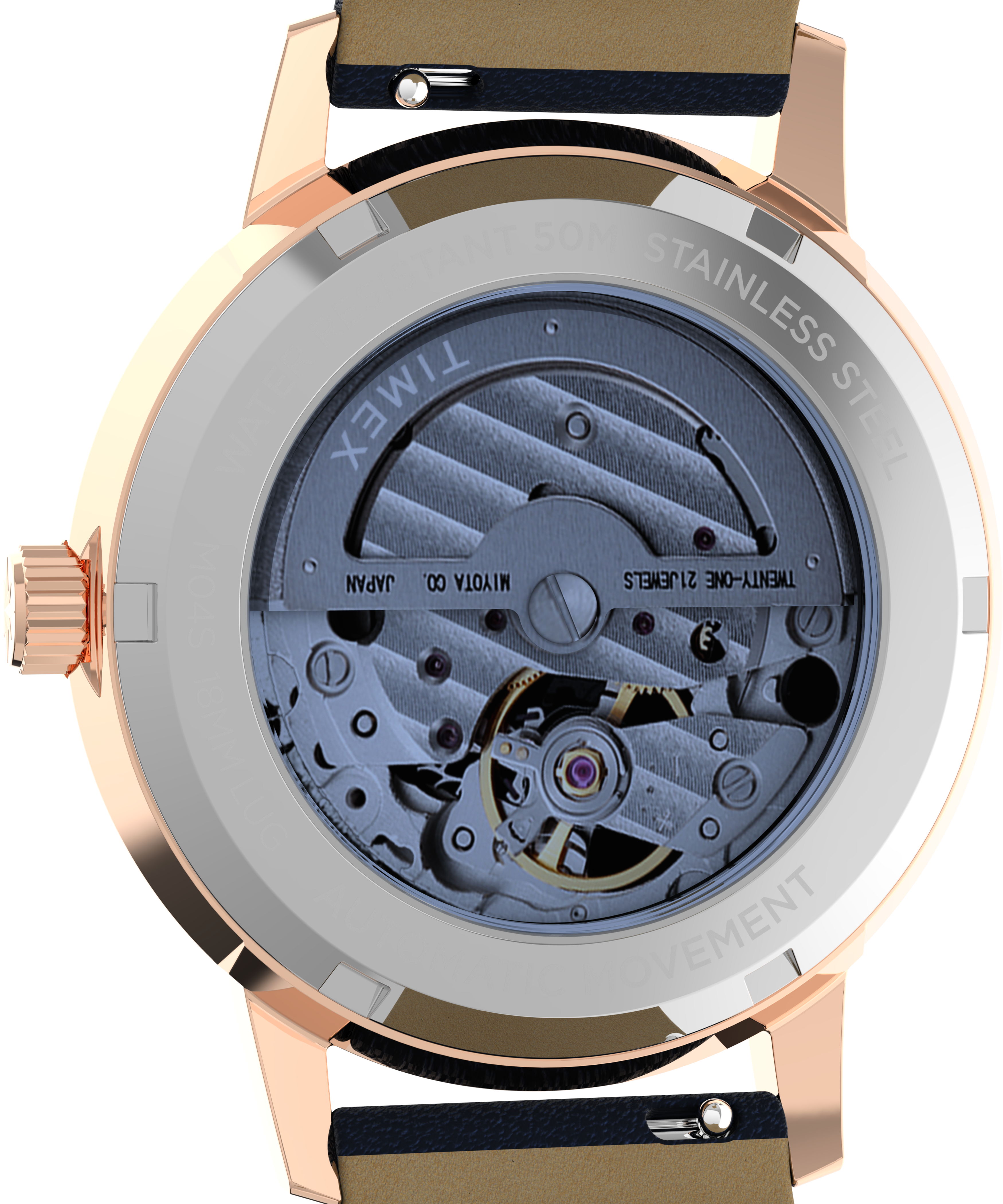 Celestial Timekeeper 1017 Dual Time Automatic 44mm Skeleton Watch –  Stührling