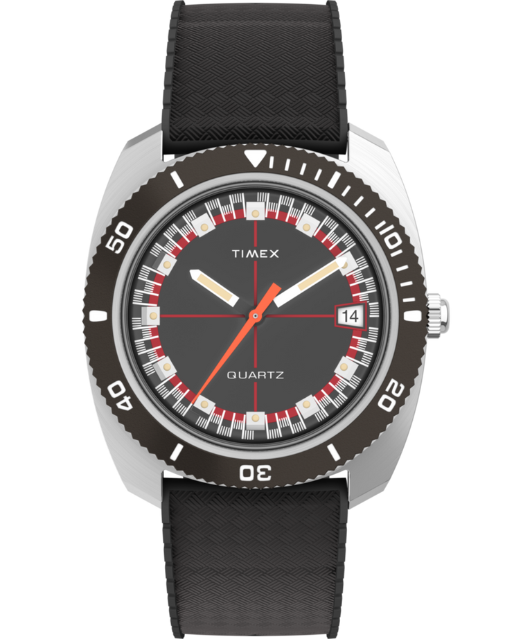 Timex rubber strap hotsell