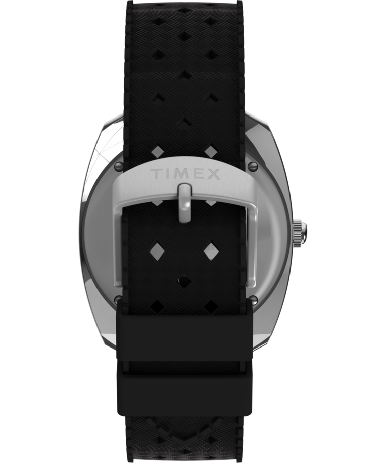 TW2W22400 Q Timex Reissue 1971 Velocity 36mm Synthetic Rubber Strap Watch Strap Image