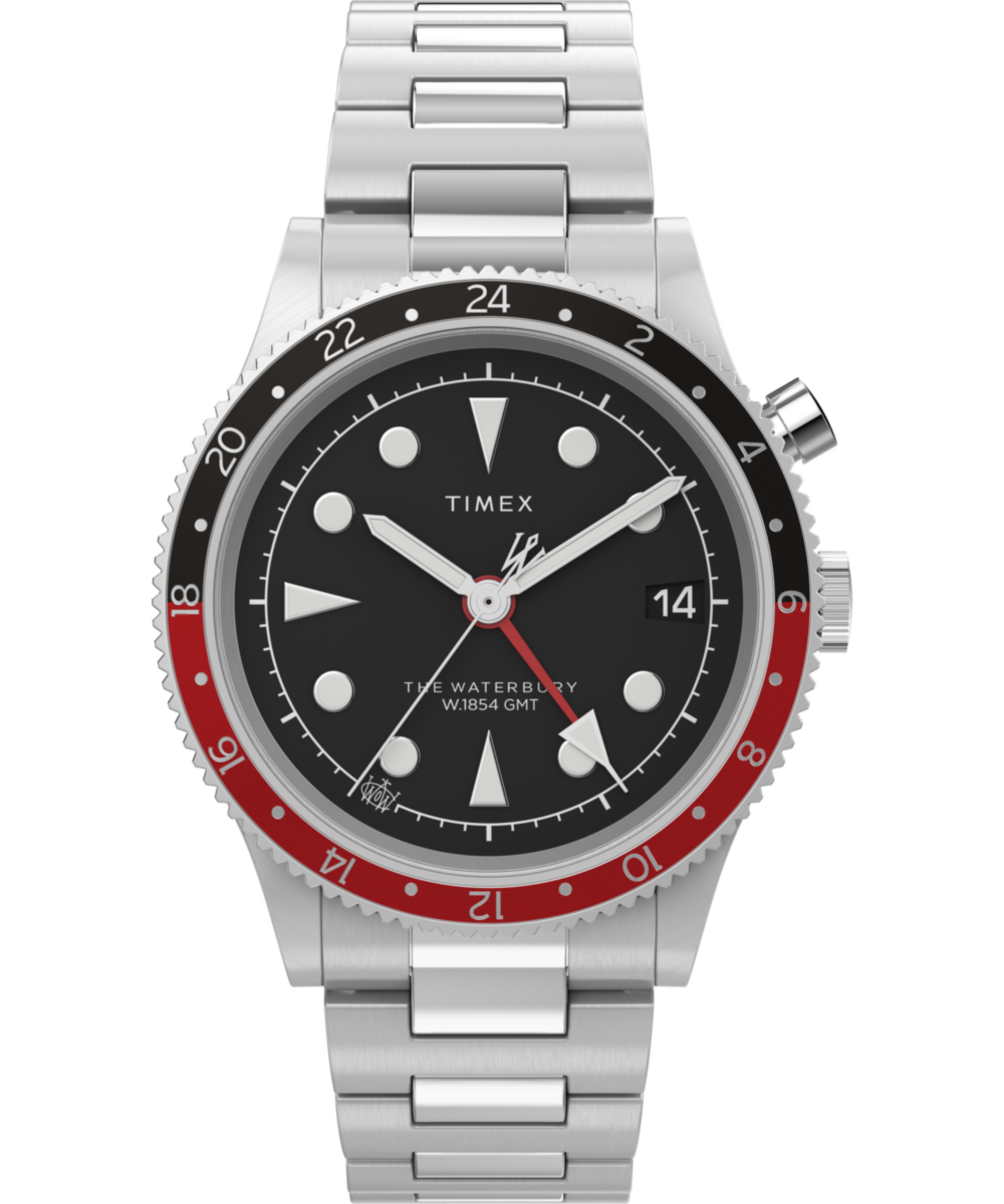 Timex waterbury 2025 stainless steel