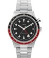 TW2W22700 Waterbury Traditional GMT 39mm Stainless Steel Bracelet Watch Primary Image