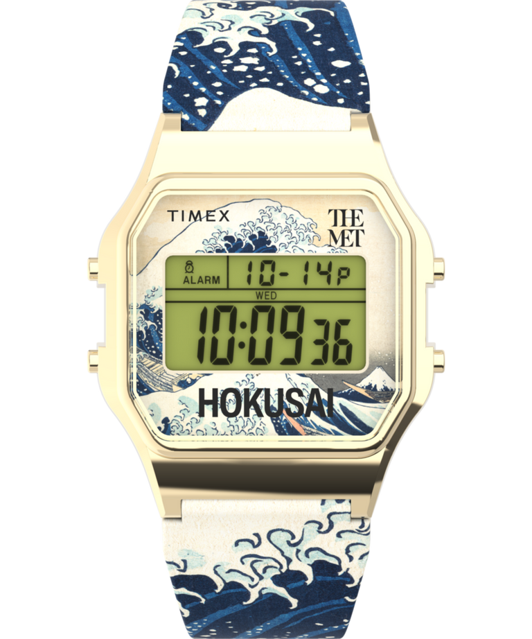 Timex x The MET Hokusai 34mm Resin Strap Watch TW2W25200 Timex EU